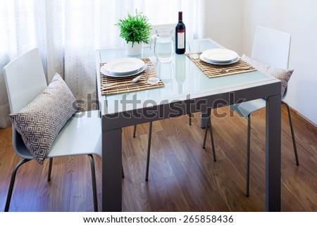 Fancy dining table set