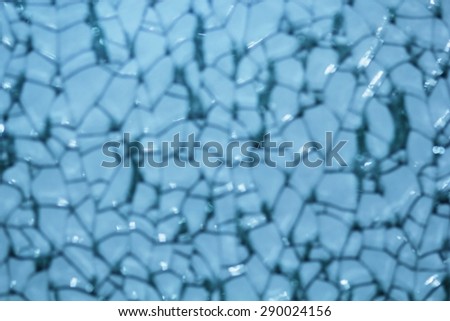 Blur Cracks in the glass / Blur glass broken / Blur cracked glass patterns are beautiful .