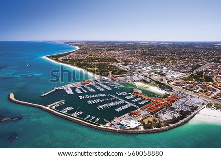 Hilary\'s Boat Harbour, north of Perth, Western Australia, is a popular destination for locals and tourists visiting Perth.