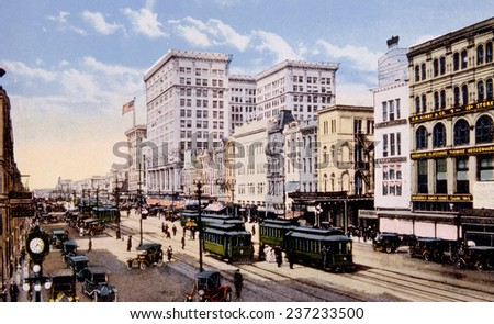New Orleans, Canal Street.