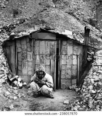 A South Korean man who lost his family and possessions during the Korean War 195 1
