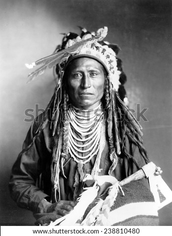 Heebe-tee-tse of the Shoshone Nation. Ca 1899