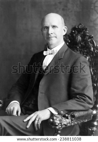 Eugene Debs, the Socialist Party of America candidate for President. 1908