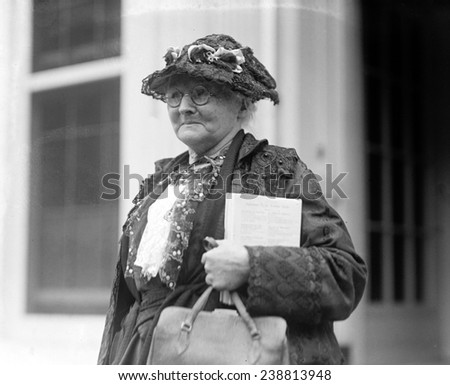 Mother Jones. Mary Harris Jones, at the White House, Washington, DC. photo September 26, 1924