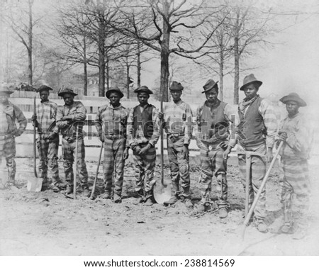 The chain gang, Thomasville, Georgia, ca. 1884-1891
