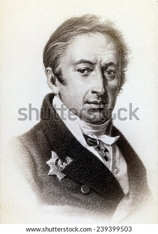 Nikolai Mikhailovich Karamzin (1766-1826) Russian historian and poet influenced by European Romanticism. His state-sponsored _History of the Russian State,xEE is his most important work.