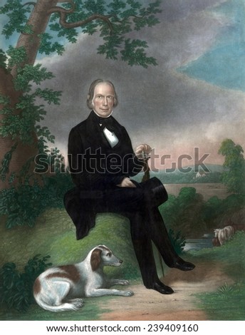 Henry Clay (1777-1852) was active in United States politics for first half of the 19th century.