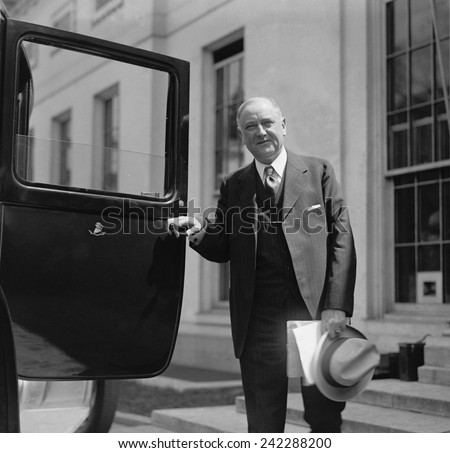 Harry M. Daugherty (1860-1941 ), Attorney General under Warren G. Harding, 1923