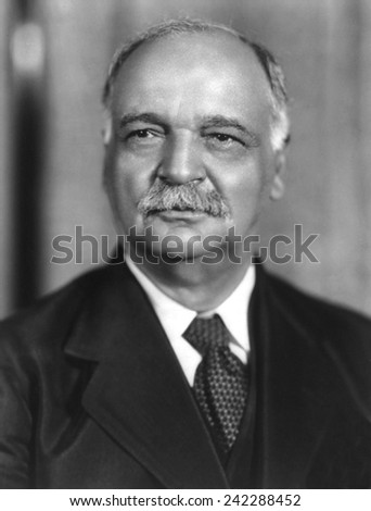 Charles Curtis (1860-1936), 31st Vice President of the U.S. in the Herbert Hoover Administration. After a long career in House of Representatives and the Senate, chafed in the Vice Presidency. 1931
