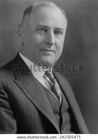 Harry M. Daugherty (1860-1941 ), Attorney General under Warren G. Harding, 1920