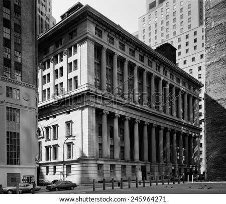 The Merchants Exchange NY. Used as the US Customs house 1862-1907