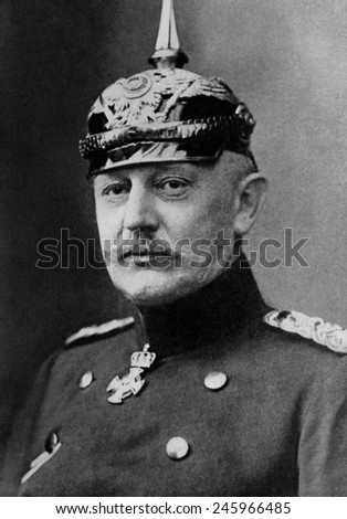 Count Hellmuth von Moltke was Chief of the General Staff of the German army at the outbreak of WWI.