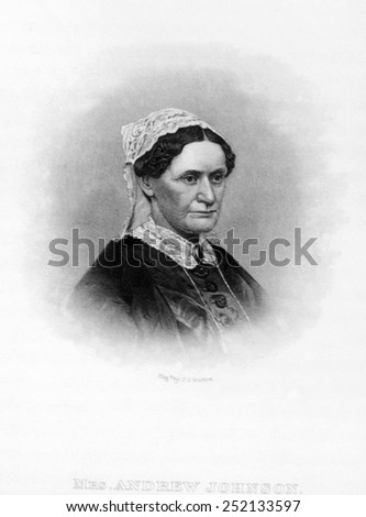 Eliza Johnson (1810-1876), First Lady (1865-1869)