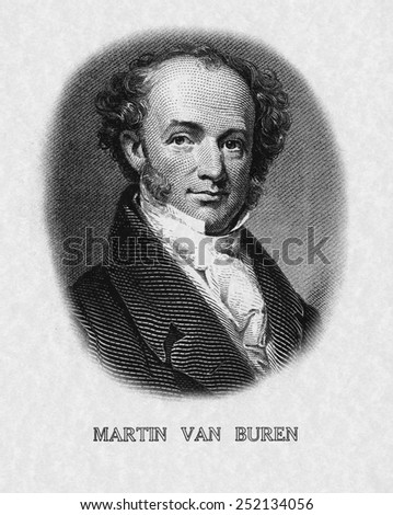 US Presidents. US President Martin Van Buren.