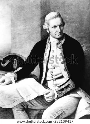 Captain James Cook, 1728-79