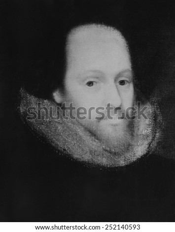 William Shakespeare (1564-1616), English poet and playwright.