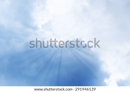 Sky cloudy shade flare background texture.