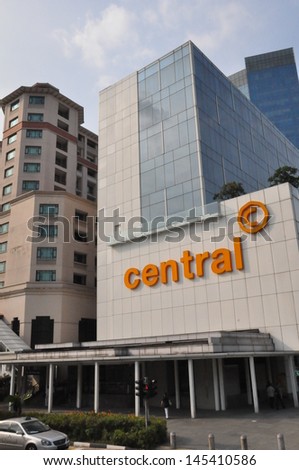 SINGAPORE - AUGUST 16: The Central in Singapore as seen on August 16, 2012. It is a commercial and residential building located on Eu Tong Sen Street, opposite Clarke Quay along the Singapore River.