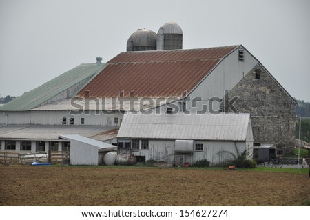 Amish Barn in Lancaster, Pennsylvania