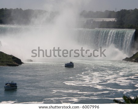 Niagara Fall - at the border of USA & Canada