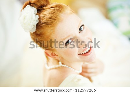 closeup portrait of beautiful bride soft focus closeup portrait of beautiful bride soft focus