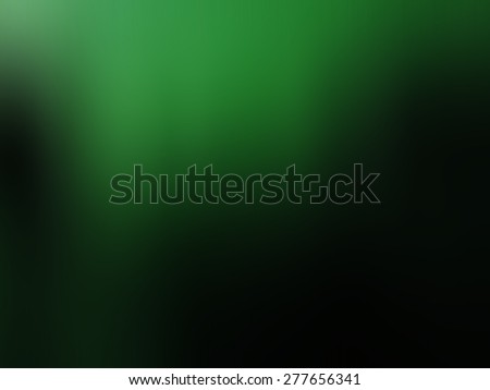 Abstract green and black background with motion blur effect