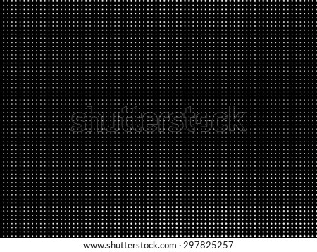 Abstract black and white background with color halftone effect