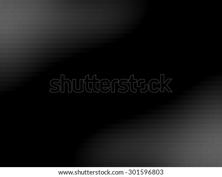 Abstract gray grids and black gradient background