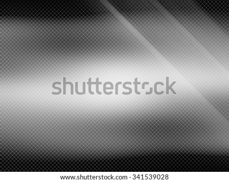 Abstract black and white grids and gradient background