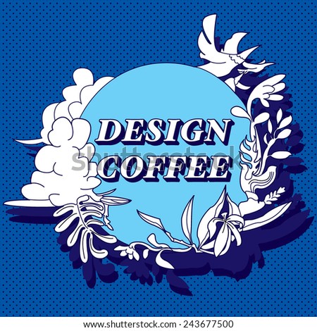 design coffee logo art work