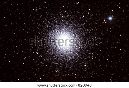 M13 Star Cluster file has visible grain