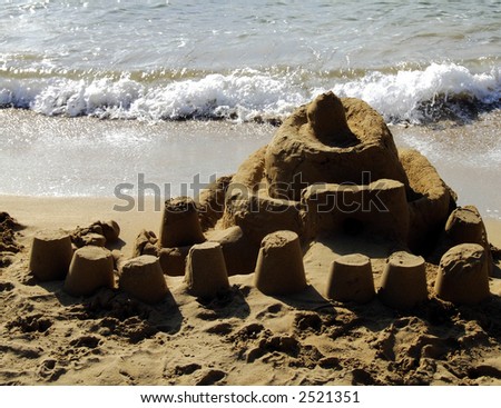 Sandcastle Series - images depicting various sculptures in the sand on Malta\'s beaches