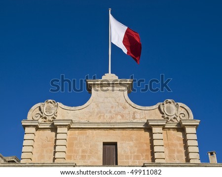 stock photo : Malta flag
