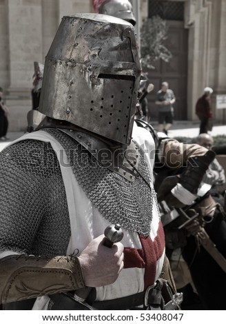 Crusader Reenactment