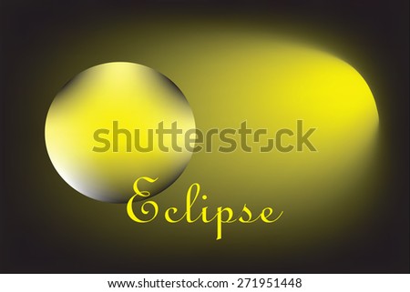 Eclipse Abstract Background