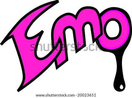 Emo Inscription Stock Photo 20023651 Shutterstock 450x334px
