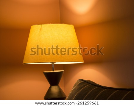lamp,traditional english house interior