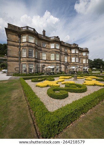 Hassop Hall country Hotel, Derbyshire, UK. 26/07/2014