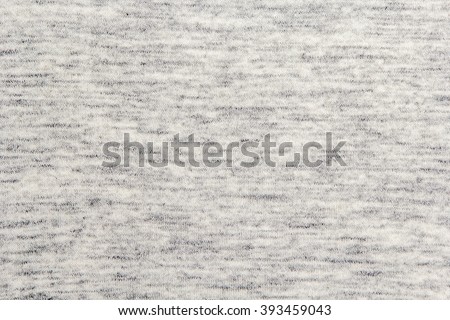 Real grey knitted fabric