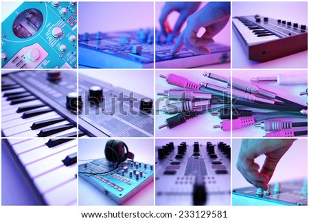electronic music equipment
