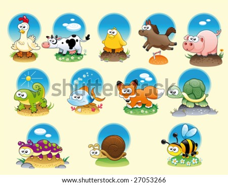 Cartoon Pets Pictures