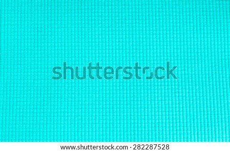 Blue abstract texture background. Yoga mat