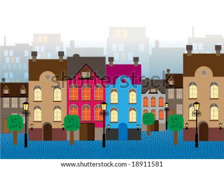 Clipart City Street