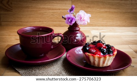 cake or cupcake tea service set