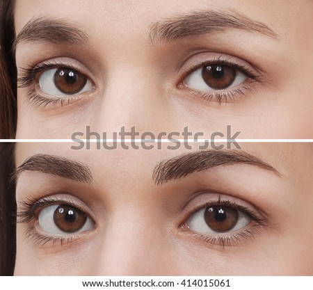 permanent makeup eyebrow