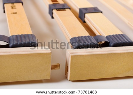 wood slats for bad frame