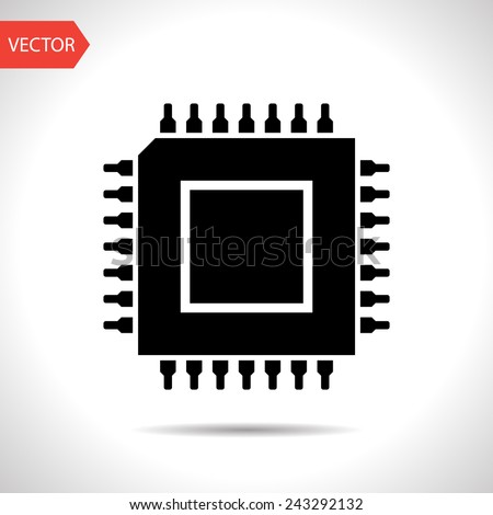 Microchip 0 Free Vector / 4Vector