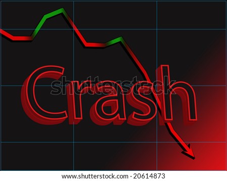 stock market crash cartoon. stock market crash 2008. stock