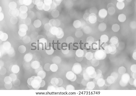 Circle light on gray background, abstract light background