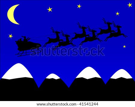 Pictures Of Mountains At Night. stock photo : Illustration of